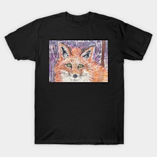 Fox face wildlife T-Shirt